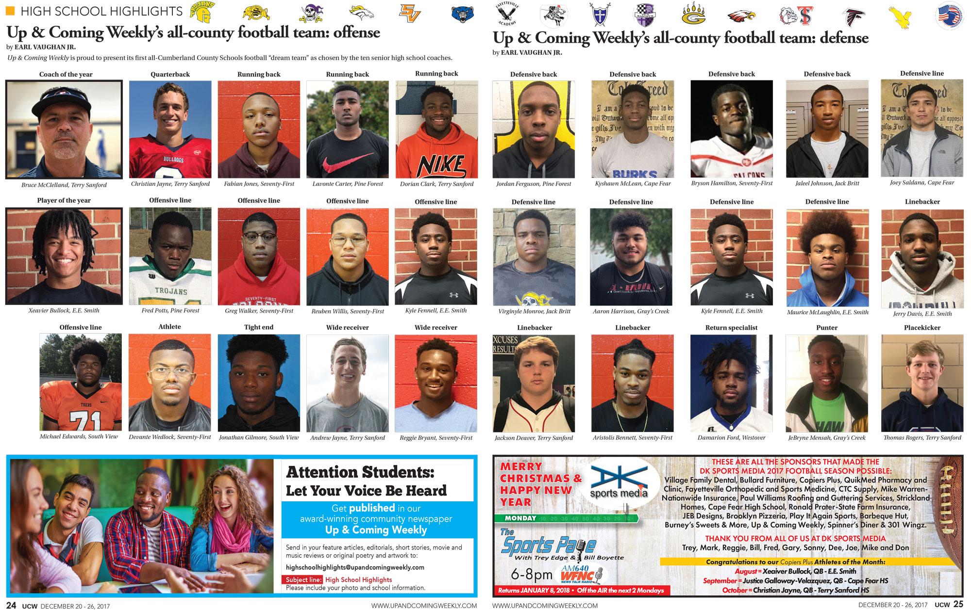12 All county team story