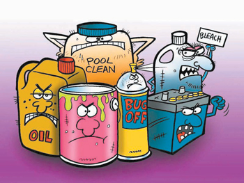 11Hazardous waste illustration