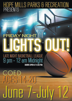 18Night basketball poster