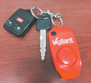 07 personal alarm keys