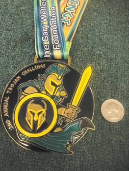 17 01 Trojan Challenge Medal