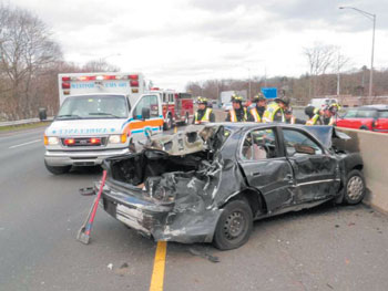 05 05 Highway Crash Scene