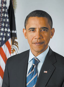11 01 Official portrait of Barack Obama