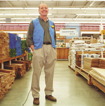 15 Labor Day guy works in store