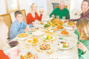 02 family turkey meal