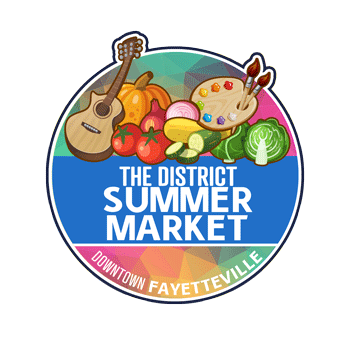 05 11 The District Summer Market Logo light in dark out 1