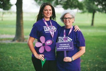 15 2021 Walk to End Alzheimers stock photo2
