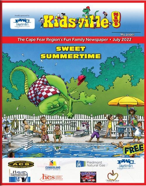 July 2022 Kidsville News! Cumberland County and Hoke County