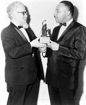 405px Abraham Heschel with MLK