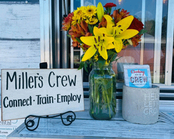 Millers Crew Sign