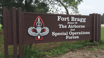 05 FOrt Bragg sign