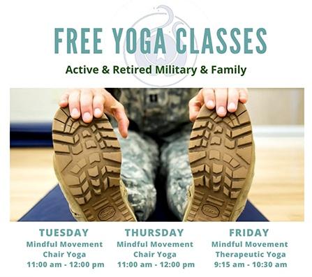 Guiding Wellness free yoga for mil