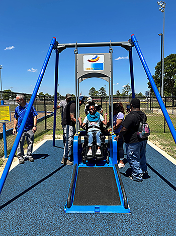 Reid's Journey playground: Play for every child
