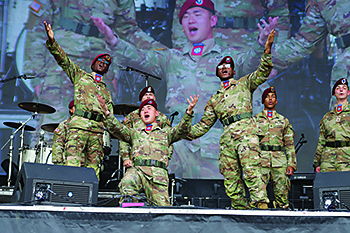Fort Bragg celebrates with star power, fireworks, salute to America’s 250th birthday